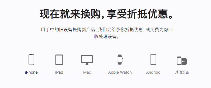 旬阳苹果手机维修分享iPhone以旧换新的去处 